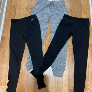 JUSTICE active pants /leggings size 12
